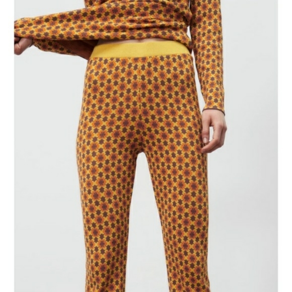 NEW ZARA knit boho pants Small - Picture 4 of 11